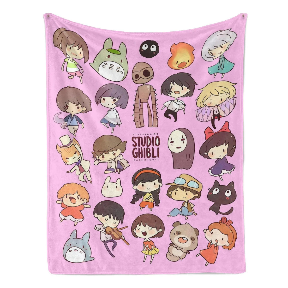 Studio Ghibli Anime Blanket Soft Funny Throw Blanket Cozy Lightweight Plush Portable Cover Blanket For Sofa,Warm Gift For Birthday,Christmas,Multiple Blanket